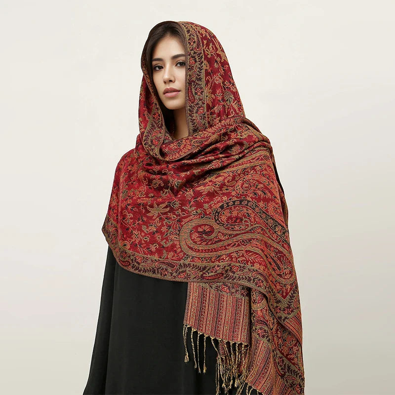 Luxury Pashmina Hijab Scarf - Cashmere Shawl