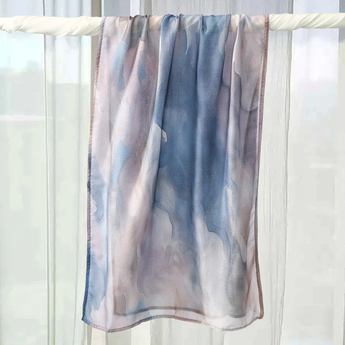 Watercolor Modal Hijab - Printed Scarf