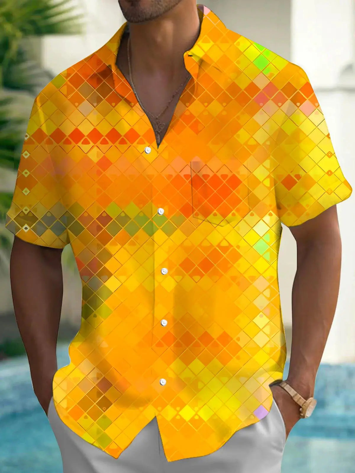 Hawaiian Shirt - Short Sleeve Button Down