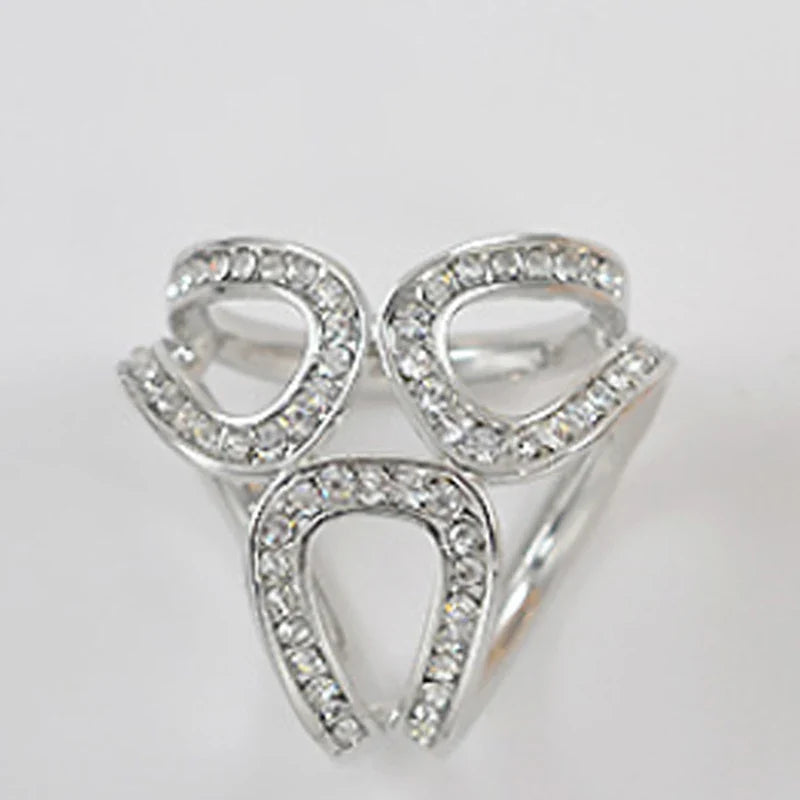 Crystal Scarf Buckle - Luxury Brooch Pin