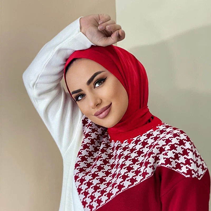 Instant Hijab - Full Cover Jersey Scarf