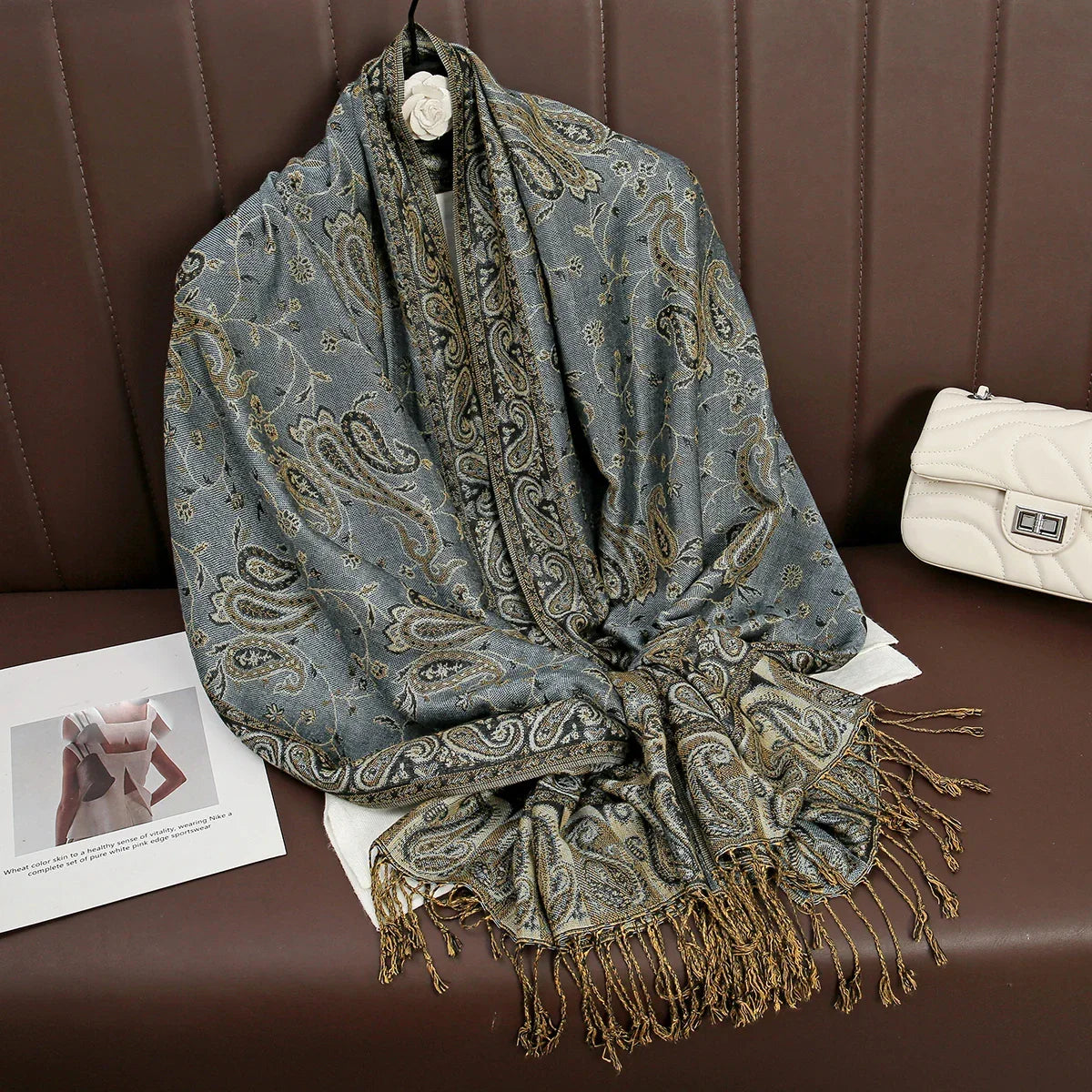 Luxury Pashmina Hijab Scarf - Cashmere Shawl