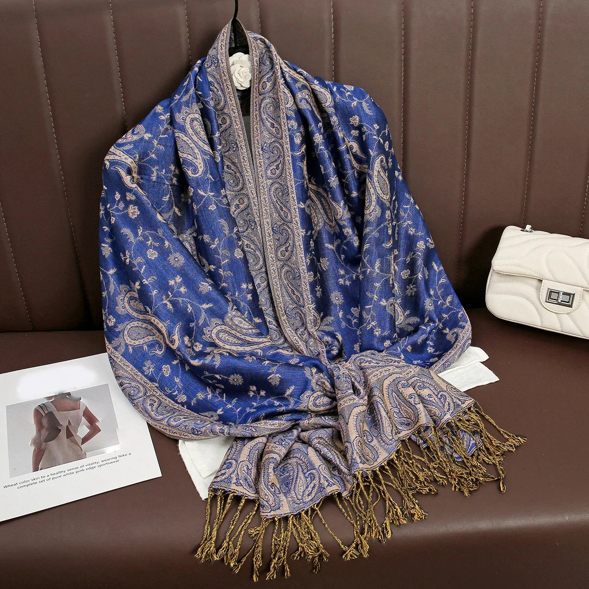 Luxury Pashmina Hijab Scarf - Cashmere Shawl