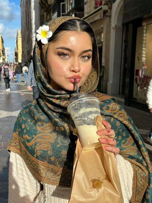 Luxury Pashmina Hijab Scarf - Cashmere Shawl