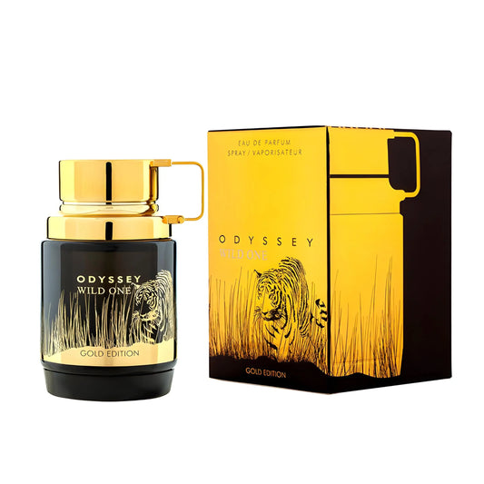 Odyssey - Wild One Gold Edition by Armaf for Men - 3.4 oz EDP Spray