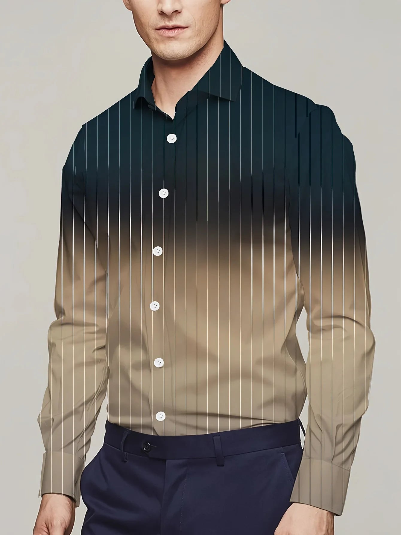 3D Print Long Sleeve Beach Streetwear