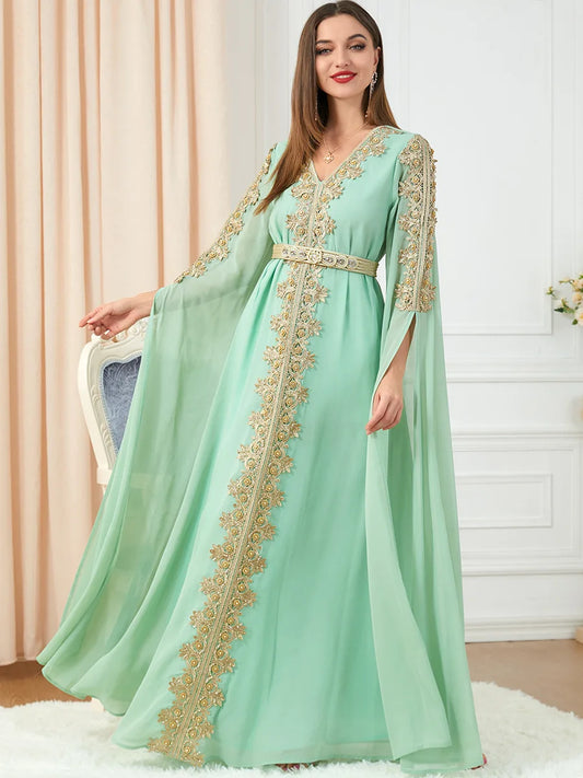 Morocco Abaya Dress -Kaftan Robe