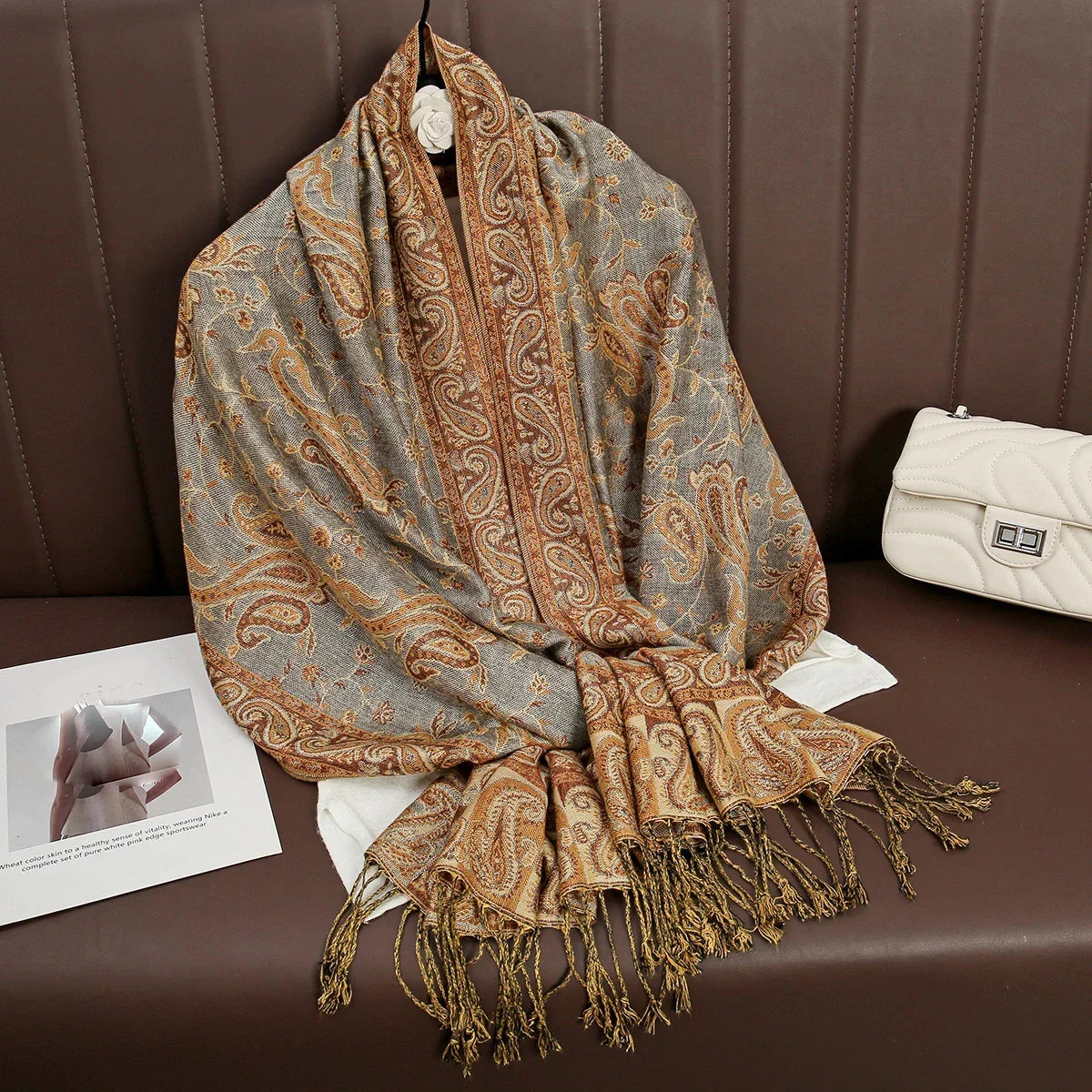 Luxury Pashmina Hijab Scarf - Cashmere Shawl