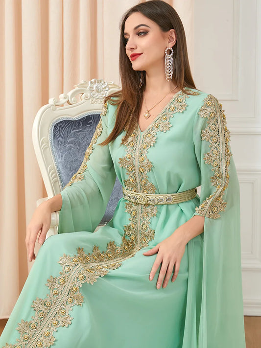 Morocco Abaya Dress -Kaftan Robe