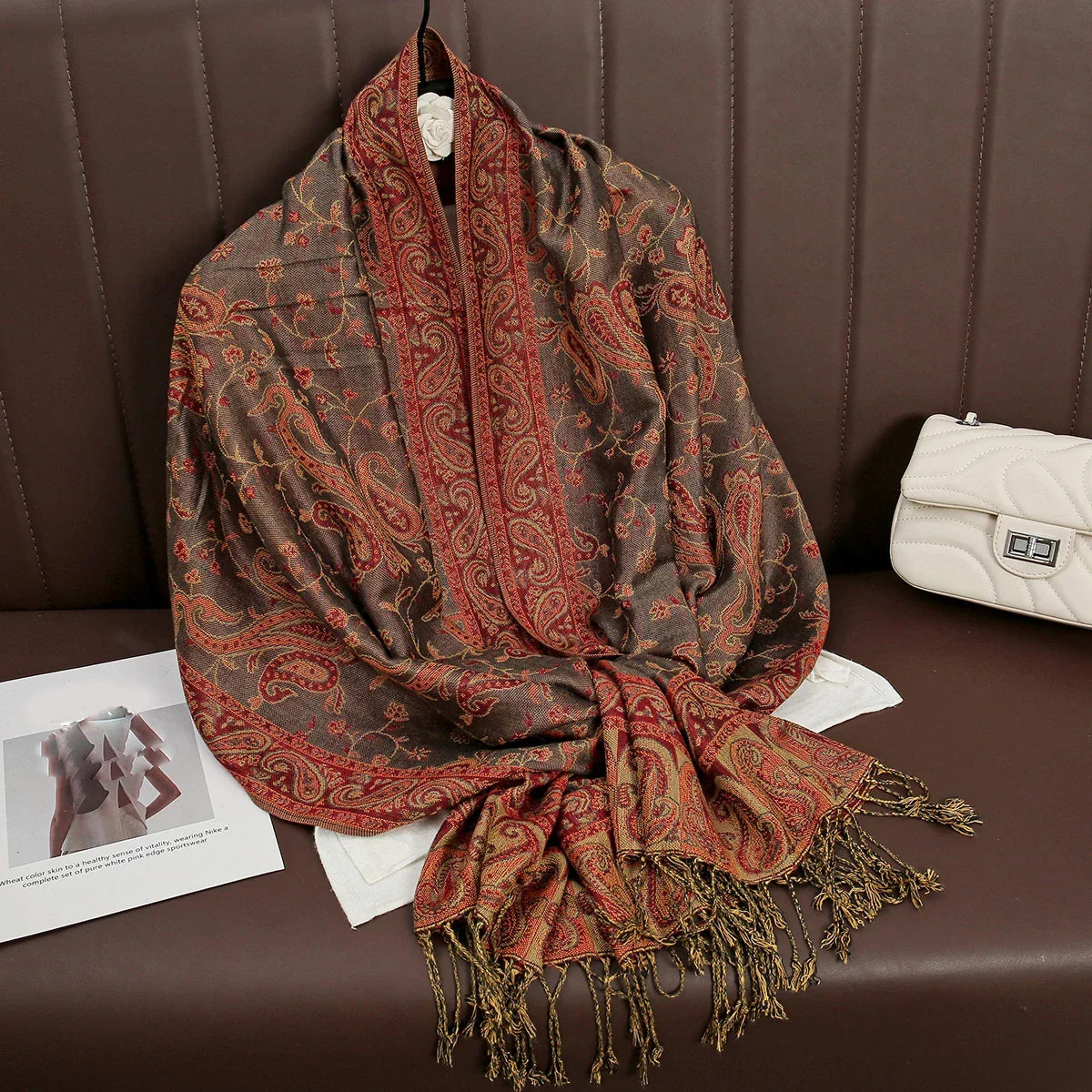 Luxury Pashmina Hijab Scarf - Cashmere Shawl