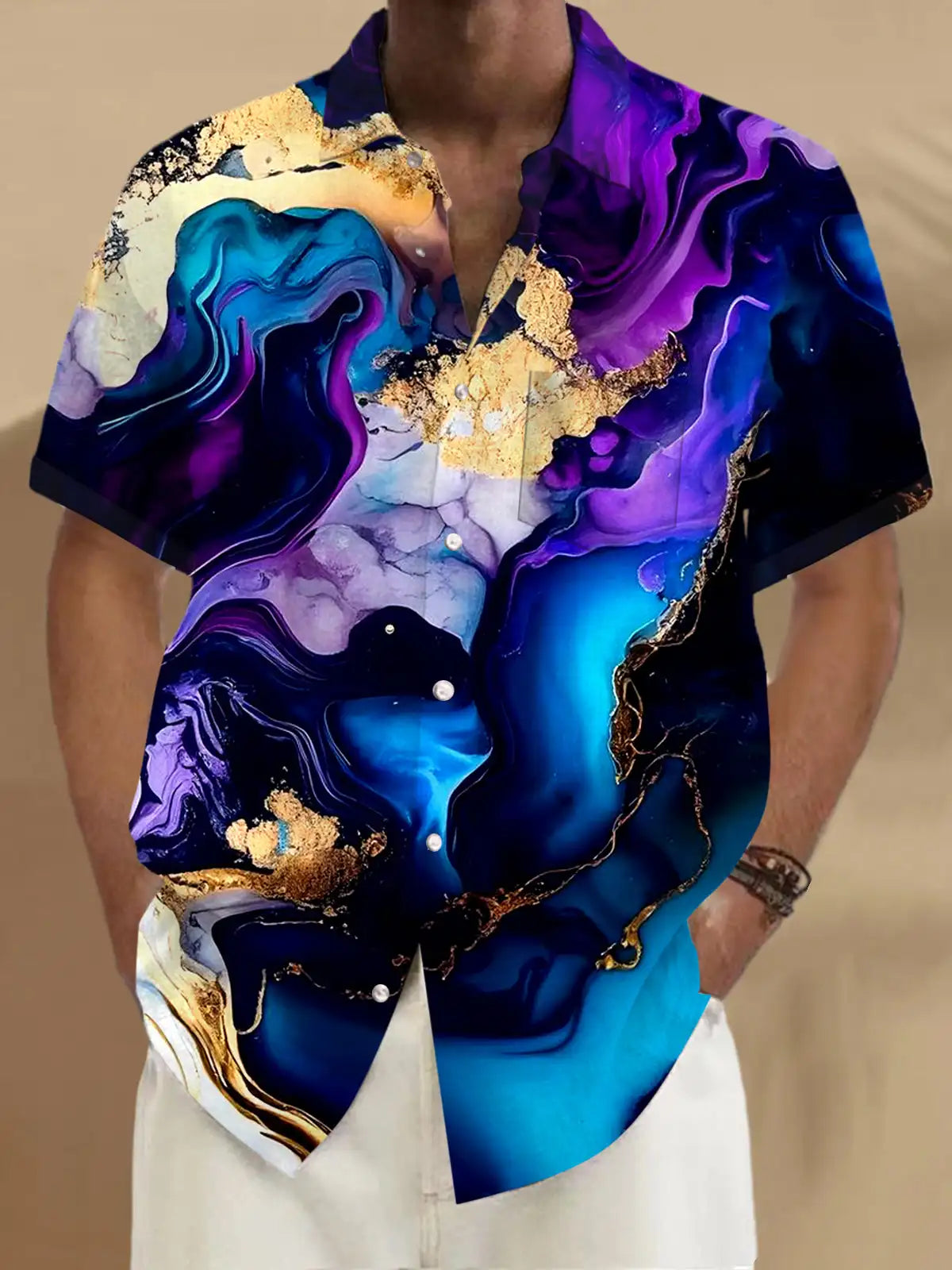 Hawaiian Shirt - Short Sleeve Button Down
