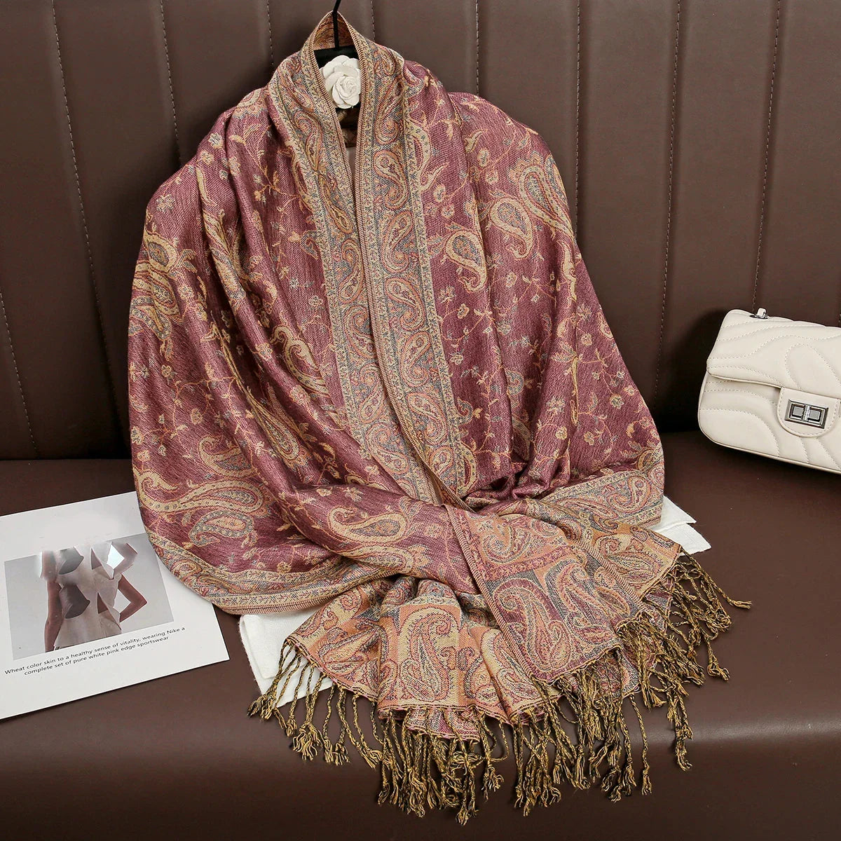Luxury Pashmina Hijab Scarf - Cashmere Shawl