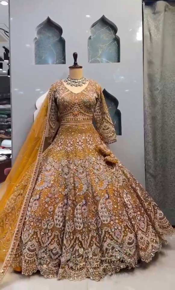 Elegant Butterfly Net Lehenga Choli