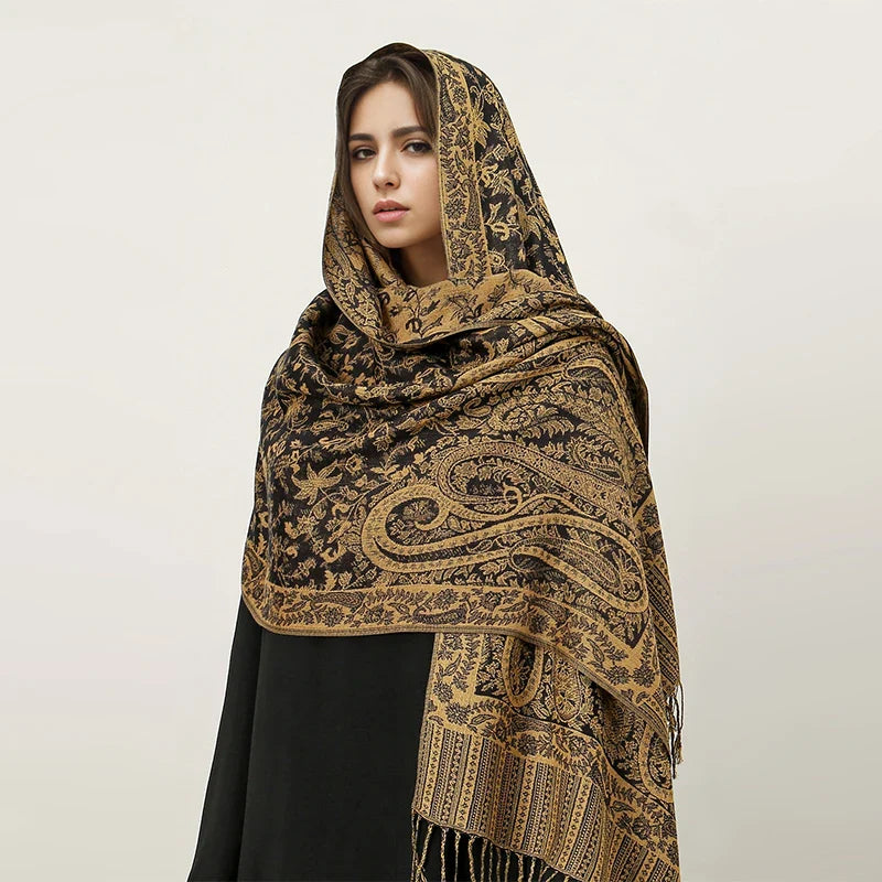 Luxury Pashmina Hijab Scarf - Cashmere Shawl