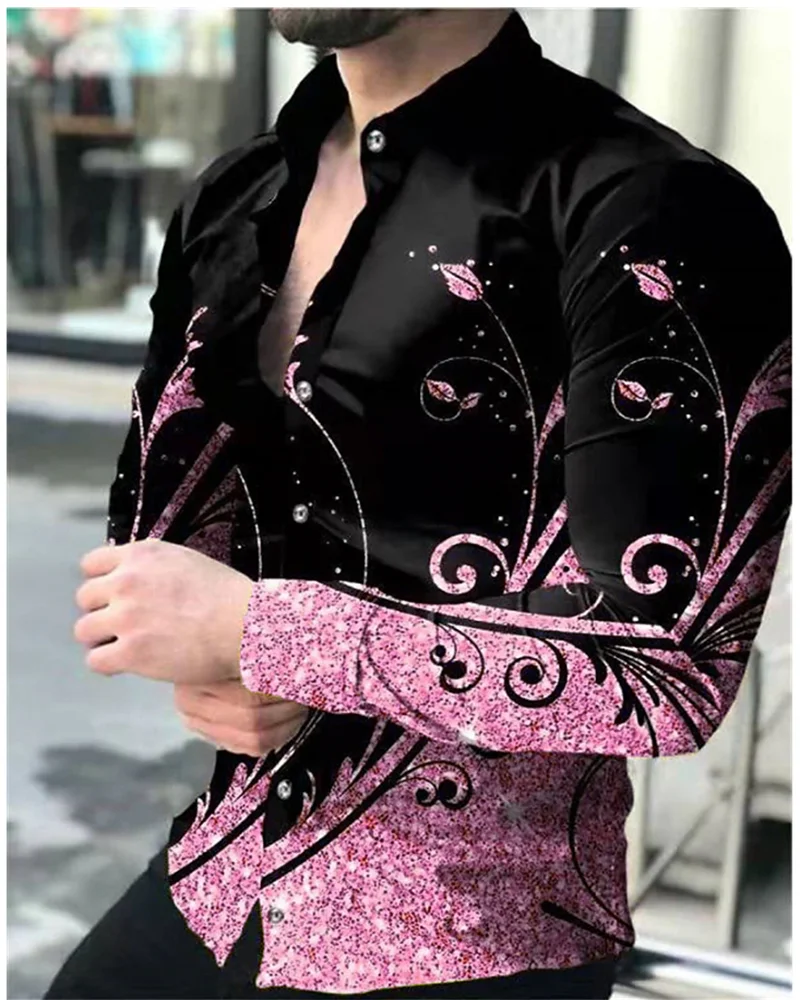 3D Print Long Sleeve Beach Streetwear
