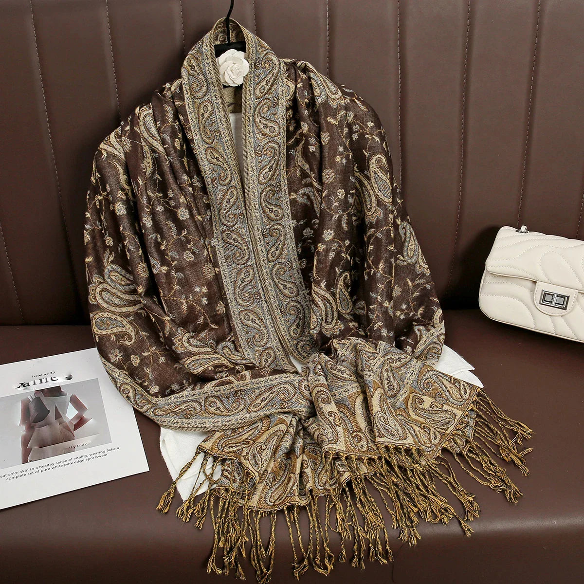 Luxury Pashmina Hijab Scarf - Cashmere Shawl