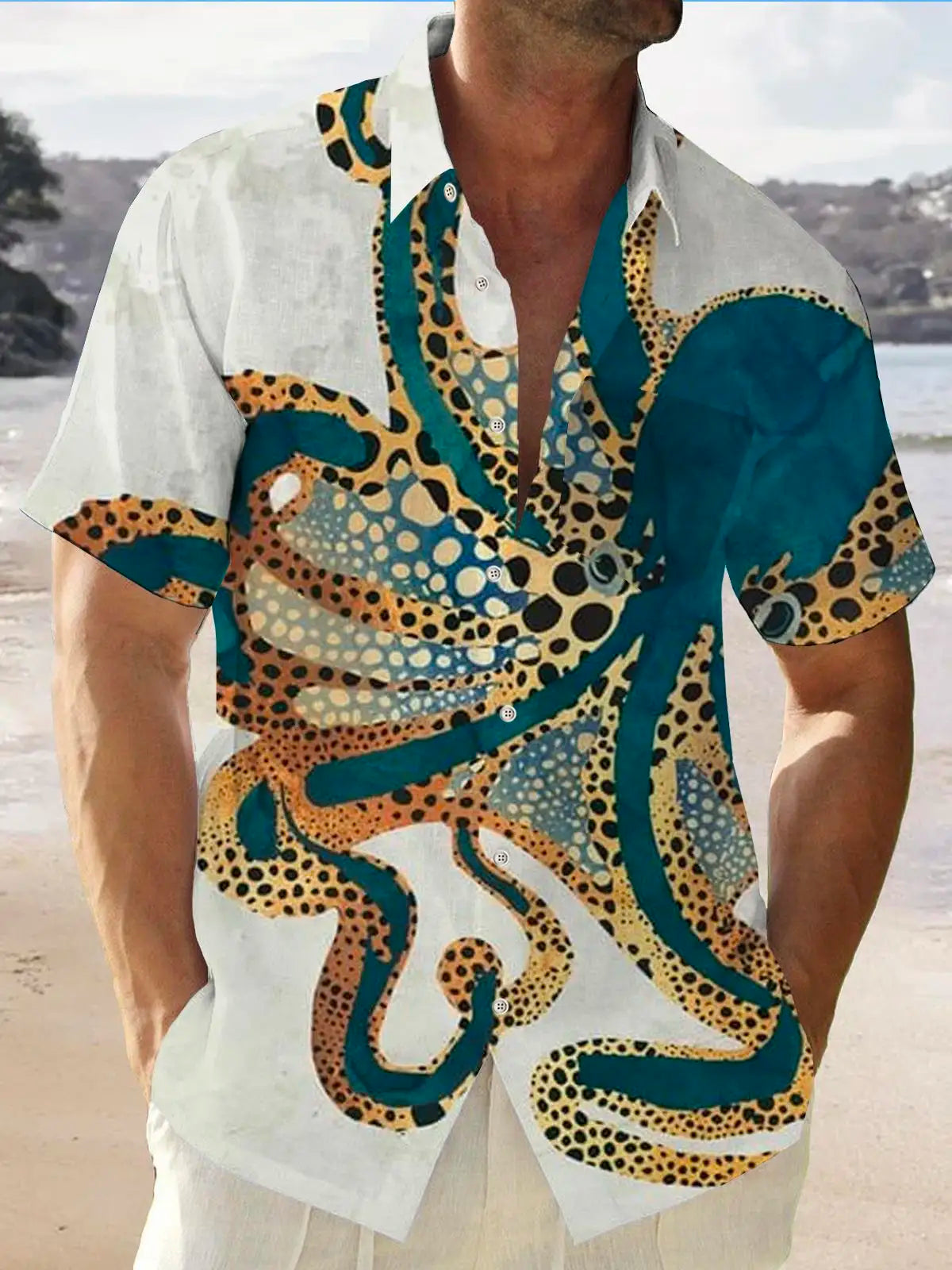 Hawaiian Shirt - Short Sleeve Button Down