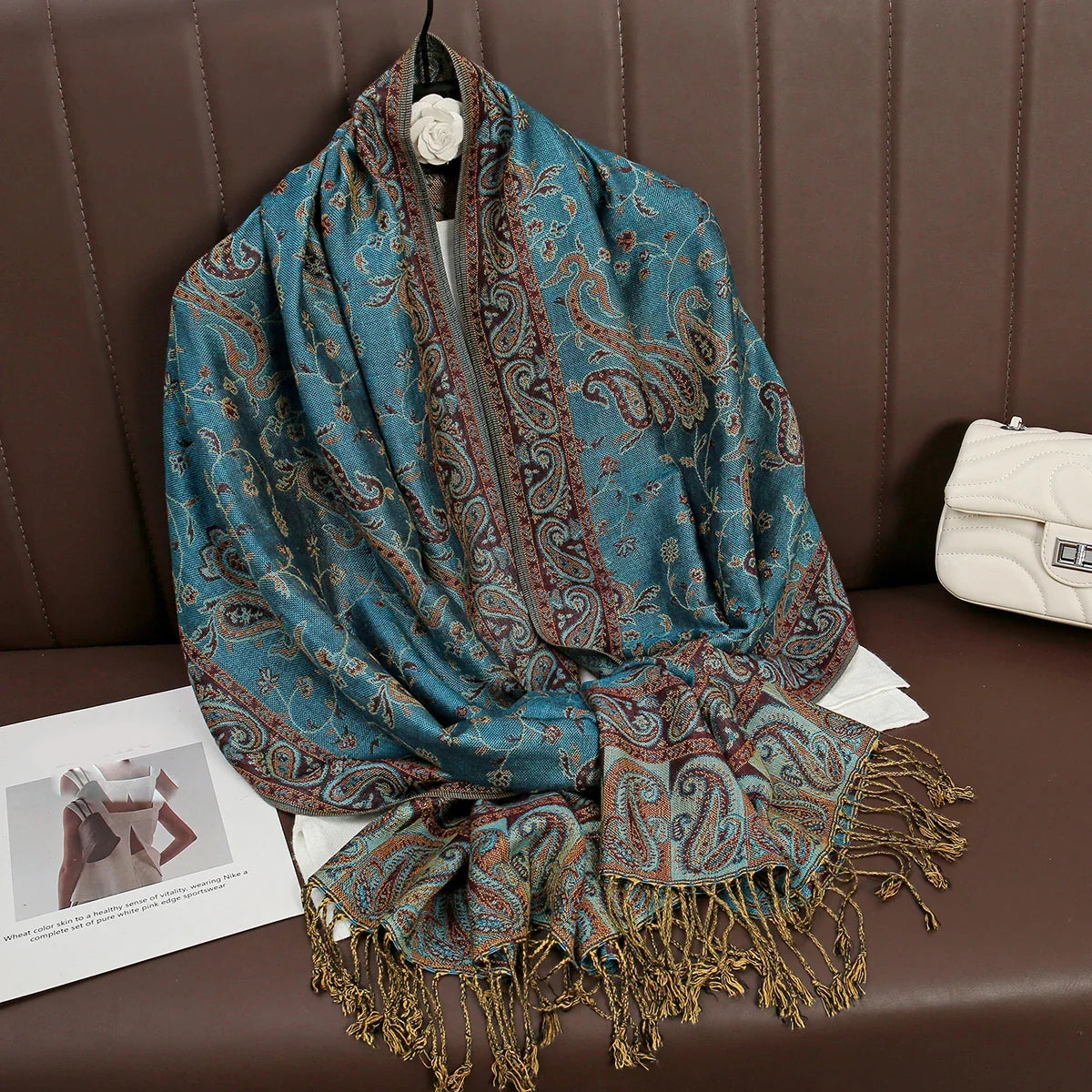 Luxury Pashmina Hijab Scarf - Cashmere Shawl