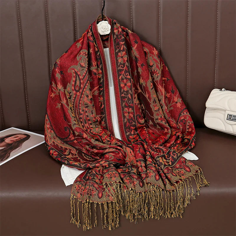 Luxury Pashmina Hijab Scarf - Cashmere Shawl