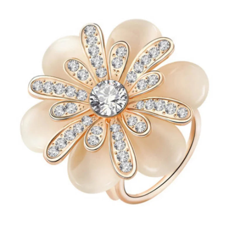 Crystal Scarf Buckle - Luxury Brooch Pin