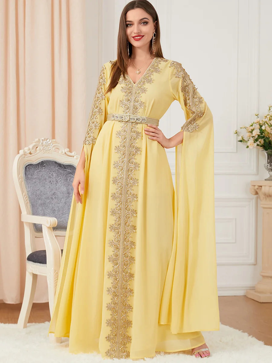 Morocco Abaya Dress -Kaftan Robe