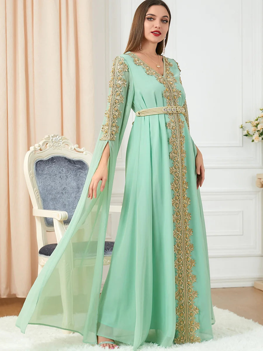 Morocco Abaya Dress -Kaftan Robe