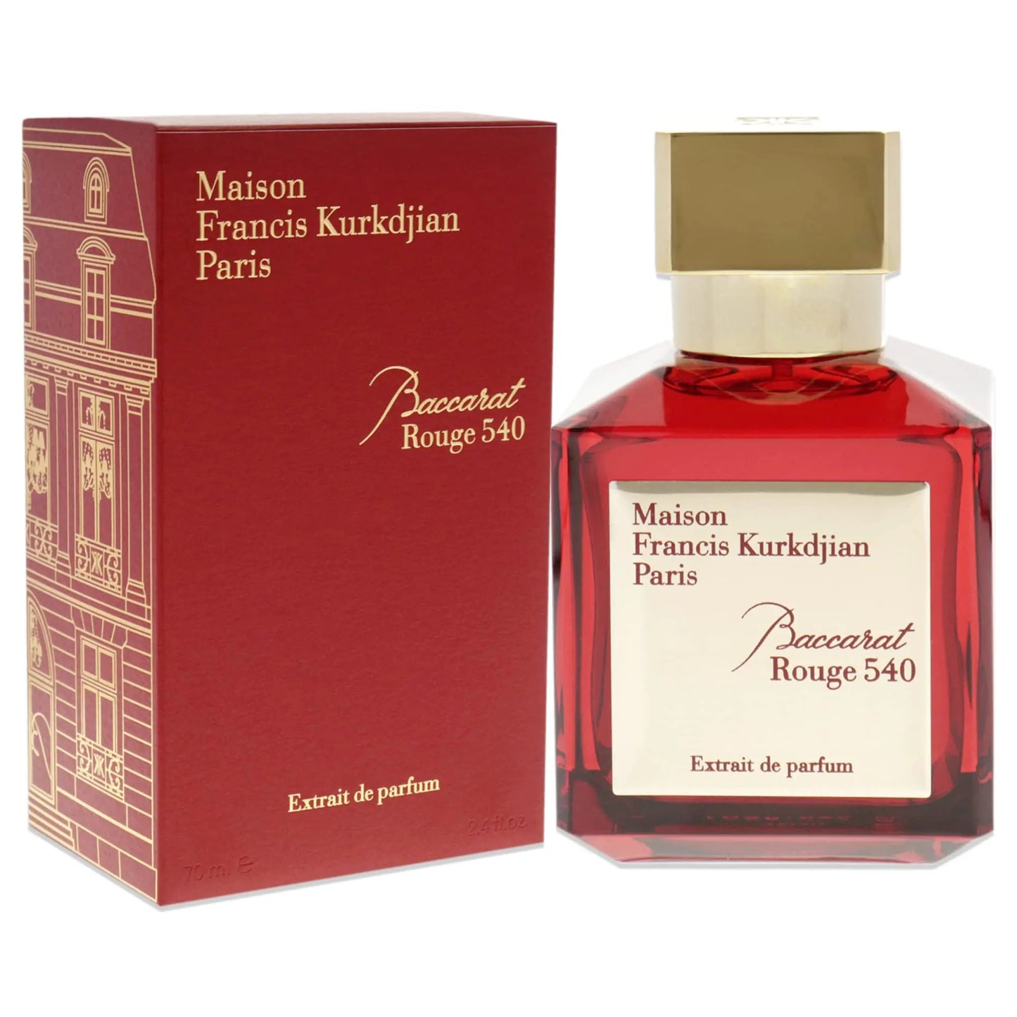 Maison Francis Kurkdjian Baccarat Rouge 540 Pure Perfume 2.3 Fl Oz (Pack of 1)