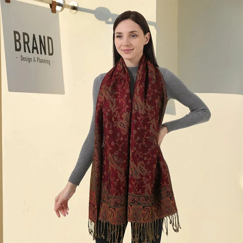 Luxury Pashmina Hijab Scarf - Cashmere Shawl