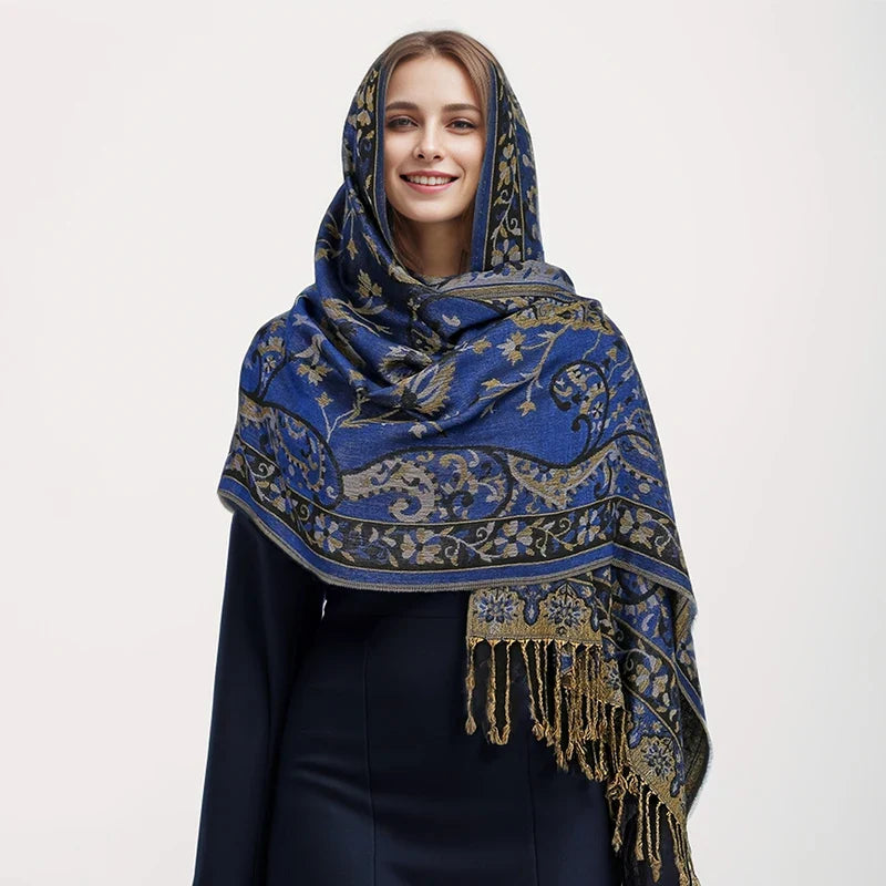 Luxury Pashmina Hijab Scarf - Cashmere Shawl