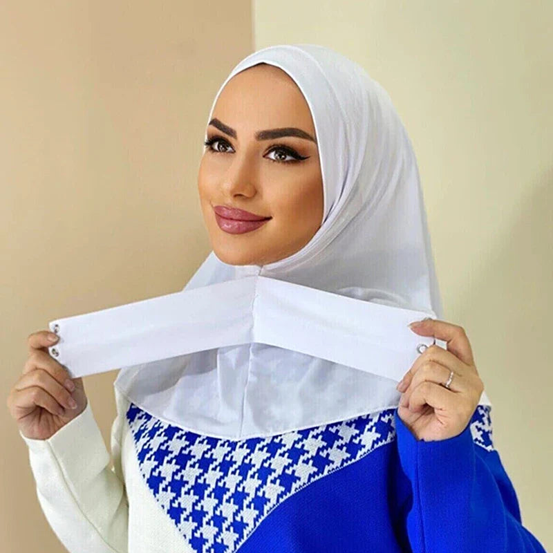 Instant Hijab - Full Cover Jersey Scarf