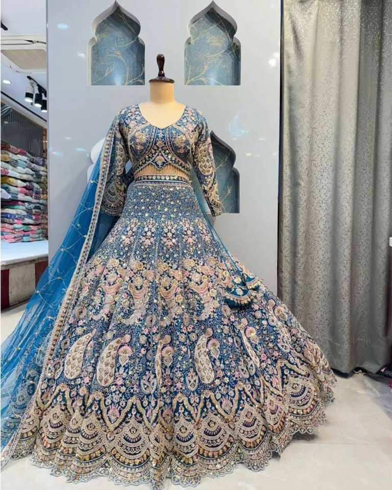 Elegant Butterfly Net Lehenga Choli