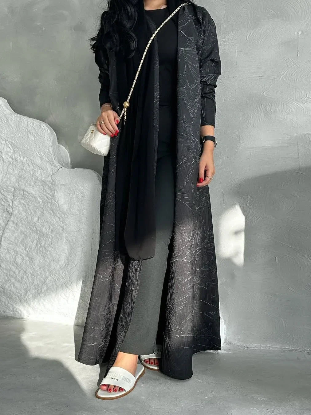 Luxury Modest Abaya Dress -