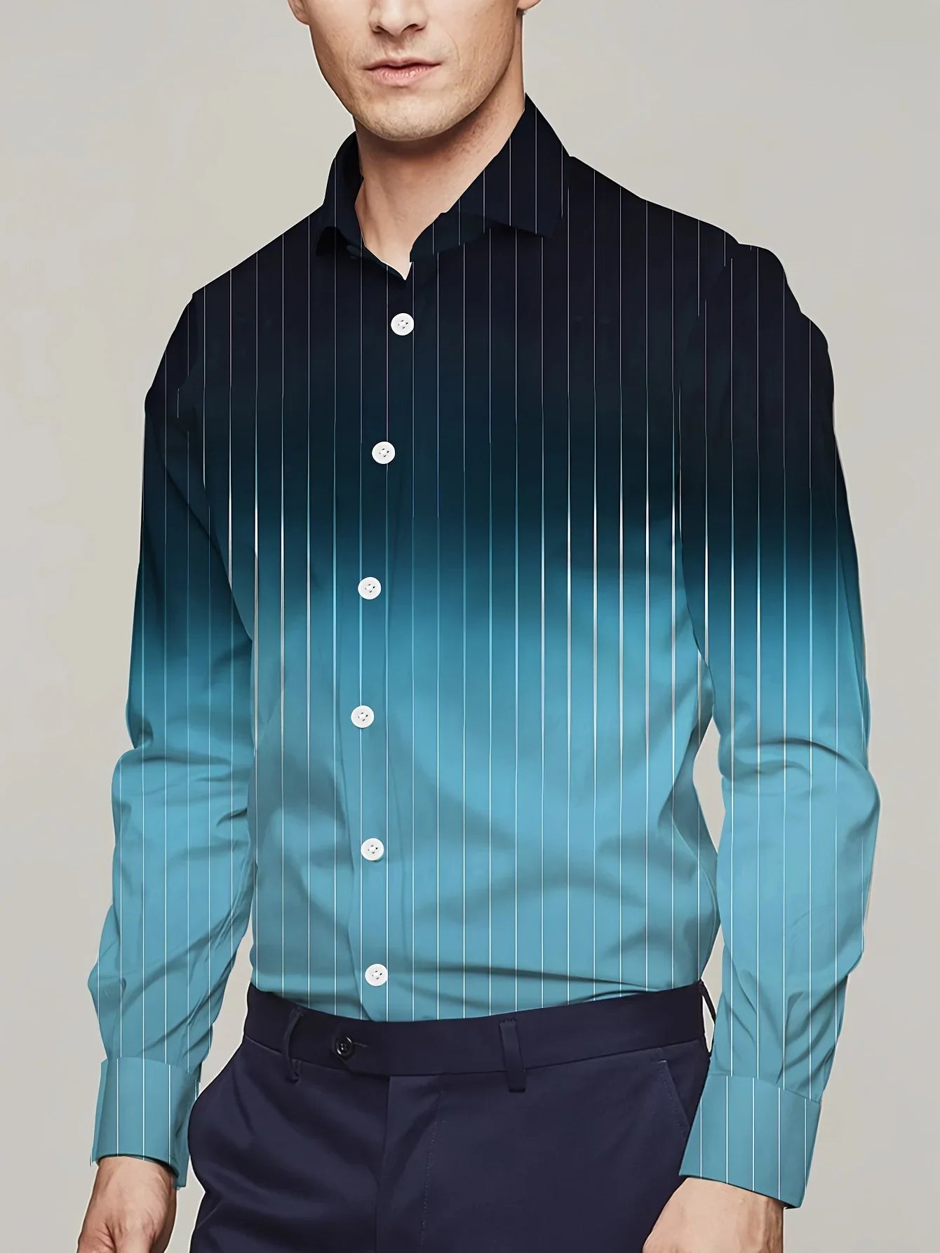 3D Print Long Sleeve Beach Streetwear