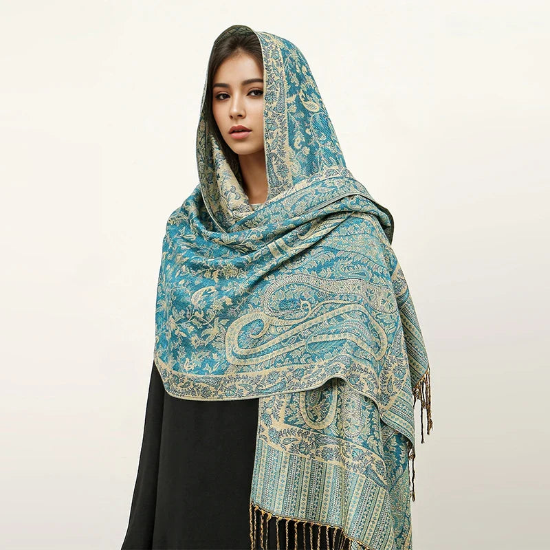 Luxury Pashmina Hijab Scarf - Cashmere Shawl