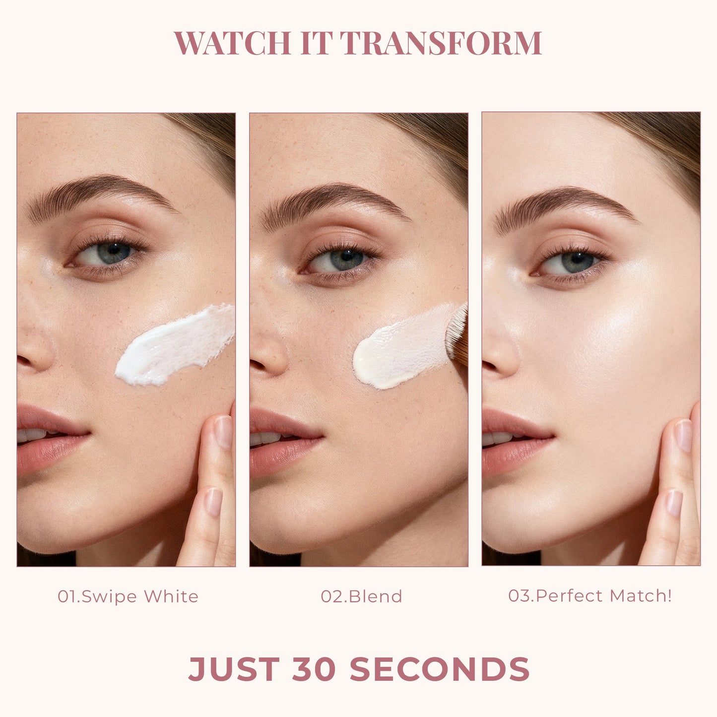 Color-changing Foundation Stick